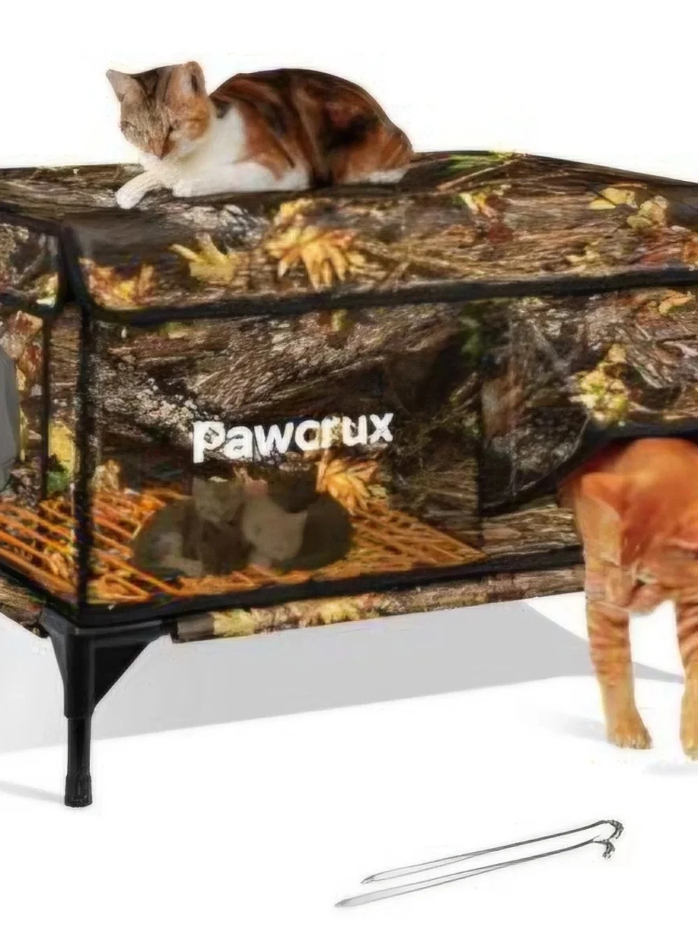 New Heated Cat House Weatherproof